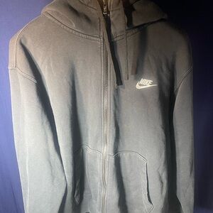 Nike Charcoal Full-Zip Hoodie